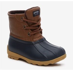 Sperry Kids' Brown and Navy Boots
